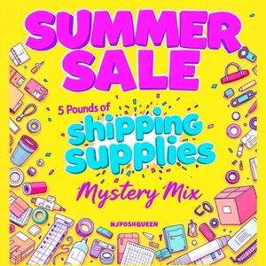 Summer Mystery Box 5 Pounds of Shipping Supplies PRICE IS FIRM